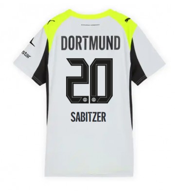 Lacne Ženy Futbalové dres Borussia Dortmund Marcel Sabitzer #20 2025-26 Krátky Rukáv - Preč